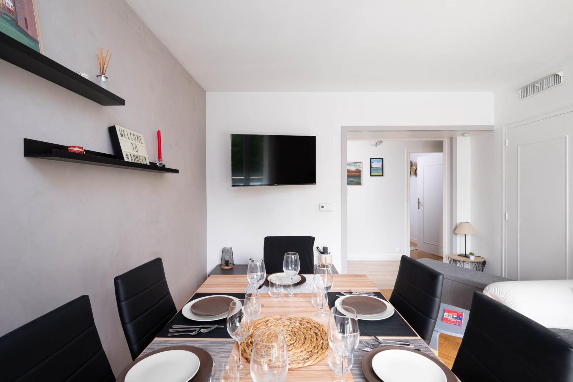 Appartement Cosy 6 Pers Pres Du Lac Avec Garage Анси Экстерьер фото