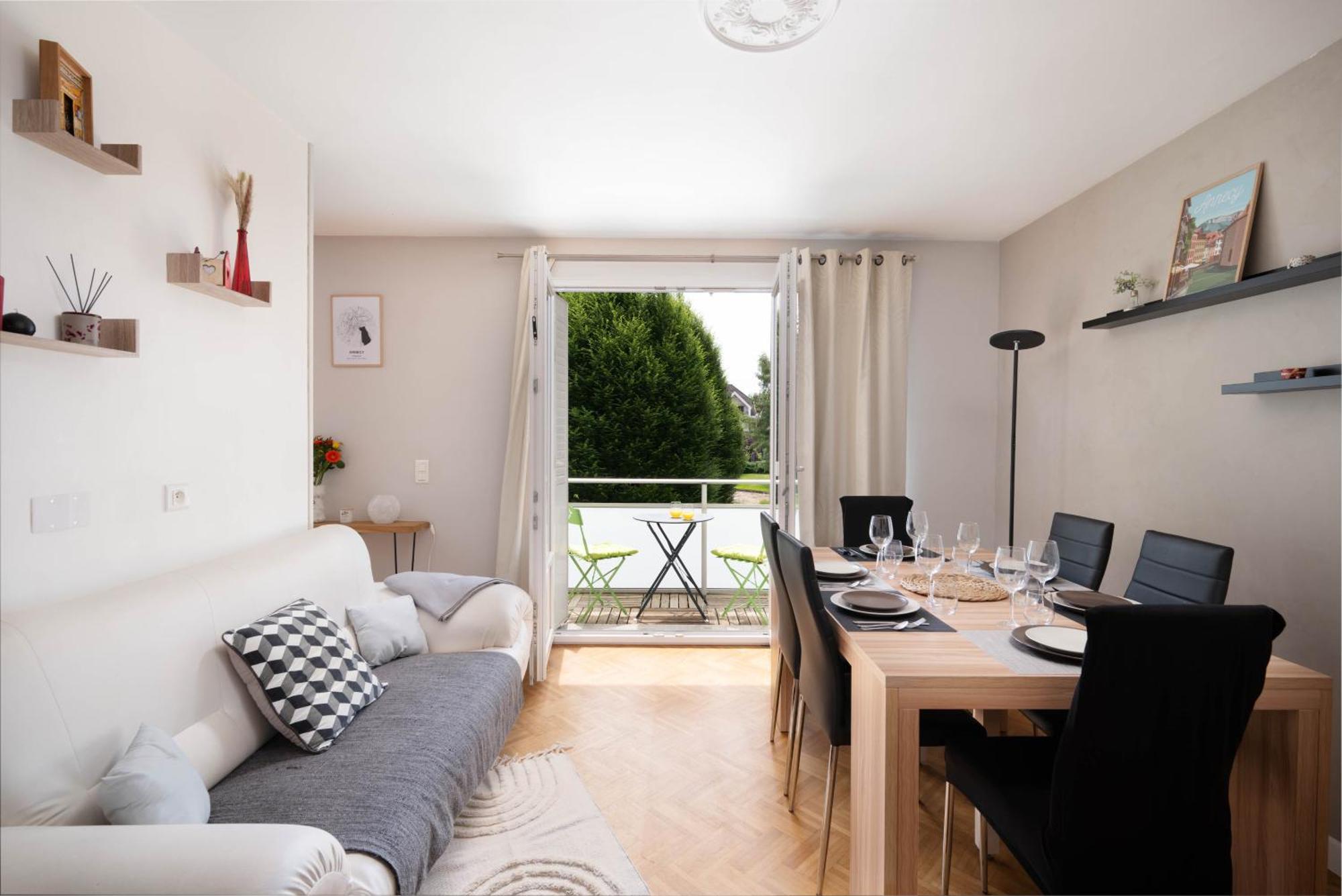 Appartement Cosy 6 Pers Pres Du Lac Avec Garage Анси Экстерьер фото